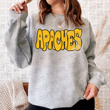 Distressed Wonky Apaches DTF Print