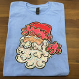 Painted Shimmer Santa DTF Print