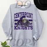 Classic Hometown Centerpoint Knights DTF Print