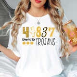 44837 Home of the Trojans DTF Print