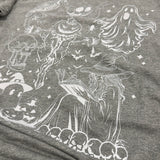 Horror Halloween Sketch DTF Print