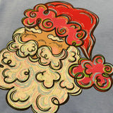 Painted Shimmer Santa DTF Print