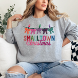 Faux Yarn Small Town Christmas DTF Print