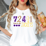 72411 Home of the Jackets DTF Print