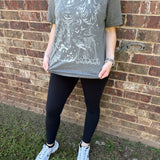 Horror Halloween Sketch DTF Print