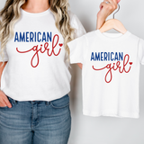 American Girl 01 DTF Print
