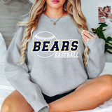 Bears Baseball 01 DTF Print