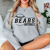 Bears Softball 01 DTF Print