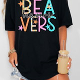 Beavers Spring Star Doodle Mix DTF Print