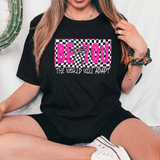 Be You checker DTF Print