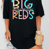 Big Reds Spring Star Doodle Mix DTF Print