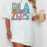 Blazers Spring Star Doodle Mix DTF Print
