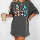 Blazers Spring Star Doodle Mix DTF Print