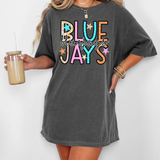 Bluejays Spring Star Doodle Mix DTF Print
