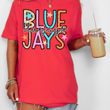 Bluejays Spring Star Doodle Mix DTF Print