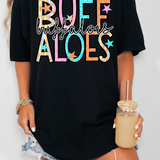 Buffaloes Star Doodle Mix DTF Print
