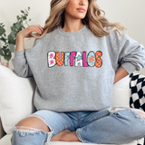 Buffalos Doodle Mix DTF Print
