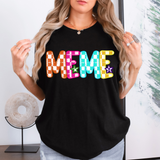 Meme Checker Sketch DTF Print