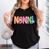 Nonni Checker Sketch DTF Print