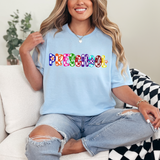 Preschool Checker Sketch DTF Print