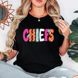 Chiefs Doodle Mix DTF Print
