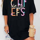 Chiefs Star Doodle Mix DTF Print