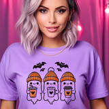 Coffee Ghost Trio DTF Print