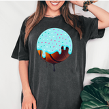 Drippy Basketball DTF Print