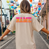 Drippy Baseball Plate DTF Print