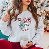Fa La La Tree Snowman DTF Print
