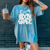 Preppy Coquette Pink/Blue Elementary Grade DTF Print