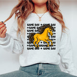 Game Day Mustangs DTF Print