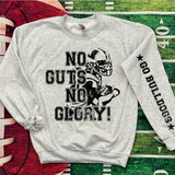 No Guts No Glory Bulldogs DTF Print