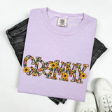 Grammy Sunflower DTF Print