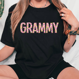Grammy Sunshine Days White Floral DTF Print