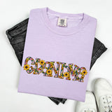 Grandma Sunflower DTF Print