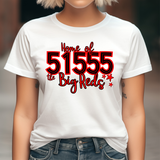 Home of the Big Reds 51555 DTF Print