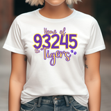 Home of the Tigers 93245 DTF Print