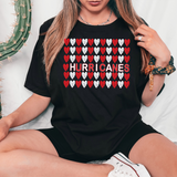 Hurricanes Heart Collage DTF Print