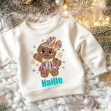 Christmas Gingerbread Boy Girl DTF Print