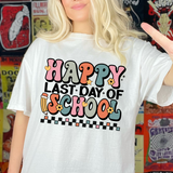 Happy Last Day Of School-05 DTF Print