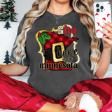 Ho Ho Home Is In Minnesota DTF Print