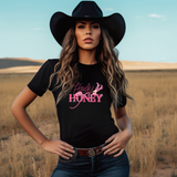 Howdy Honey Cowgirl Boots DTF Print