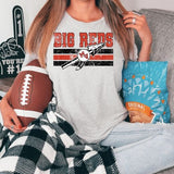 Grunge Big Reds DTF Print