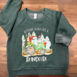 Nothing Runs Like a Reindeer Christmas DTF Print