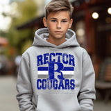 Classic Hometown Rector Cougars DTF Print