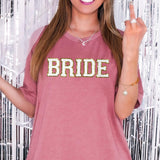 Bride Faux Chenille Patch DTF Print