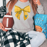 Lets Go Blazer Coquette Bow DTF Print