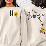 Hawaii Whimsy State Flower DTF