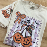 Purple Halloween Pumpkin Cherries DTF